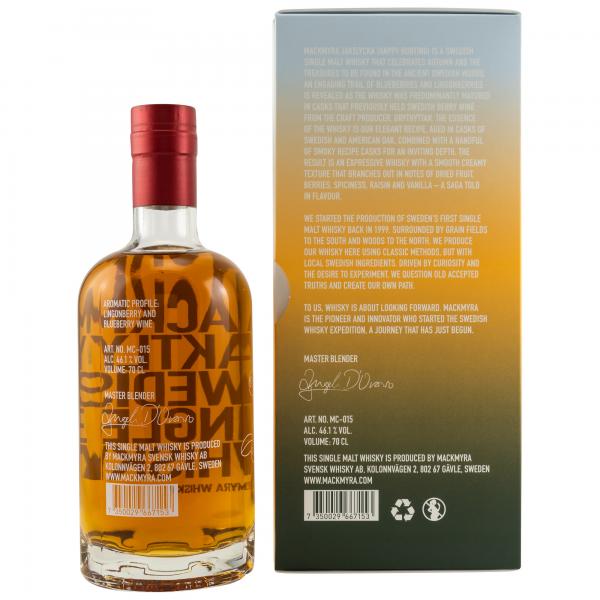 Mackmyra Jaktlycka 46,1%vol. 0,7l Mackmyra Jaktlycka 46,1%vol. 0,7l
